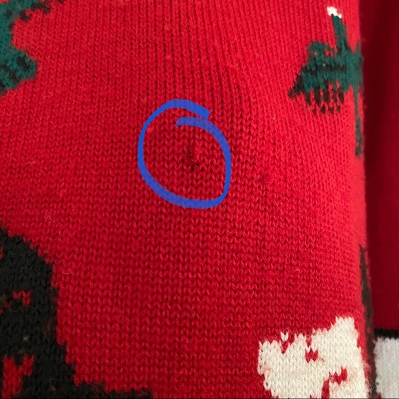 VINTAGE 90s Retriever Dog Charter Club Sweater M - Picture 5 of 8